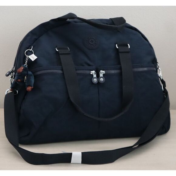 Kipling K15387-4DX Lg. True Blue Tonal Eugina Crossbody Satchel Travel Bag - Picture 9 of 13